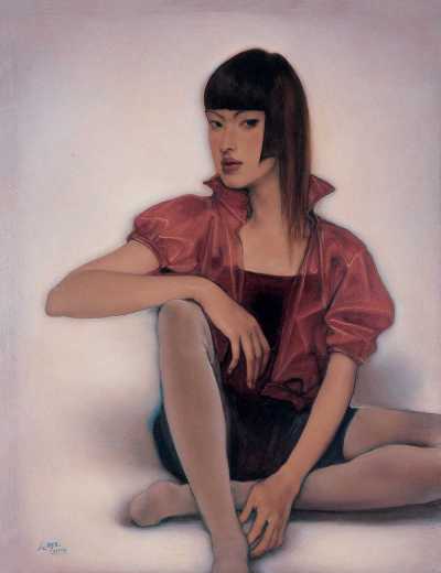 庞茂琨 2004年作 年轻女子